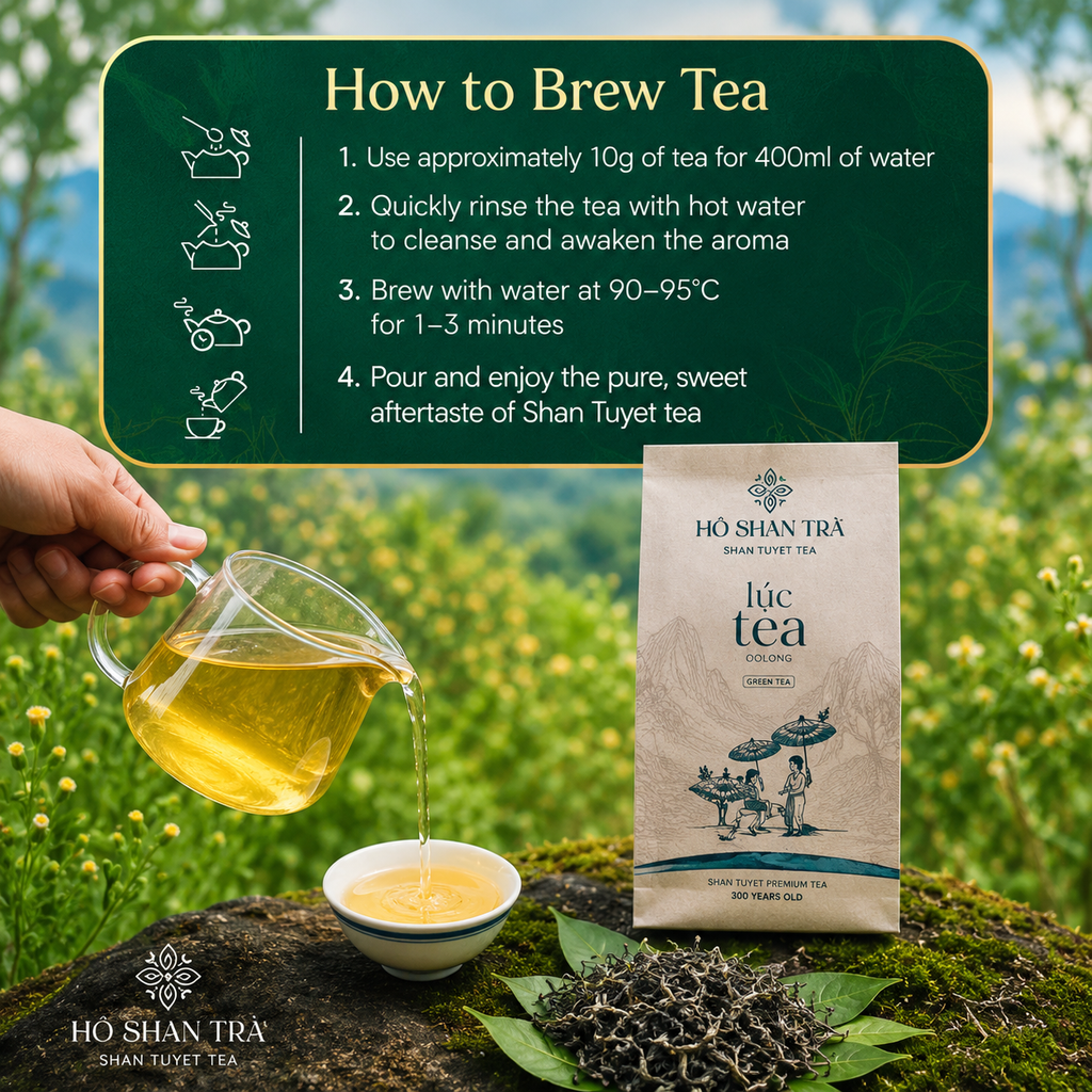 Ancient Snow Shan Green Tea