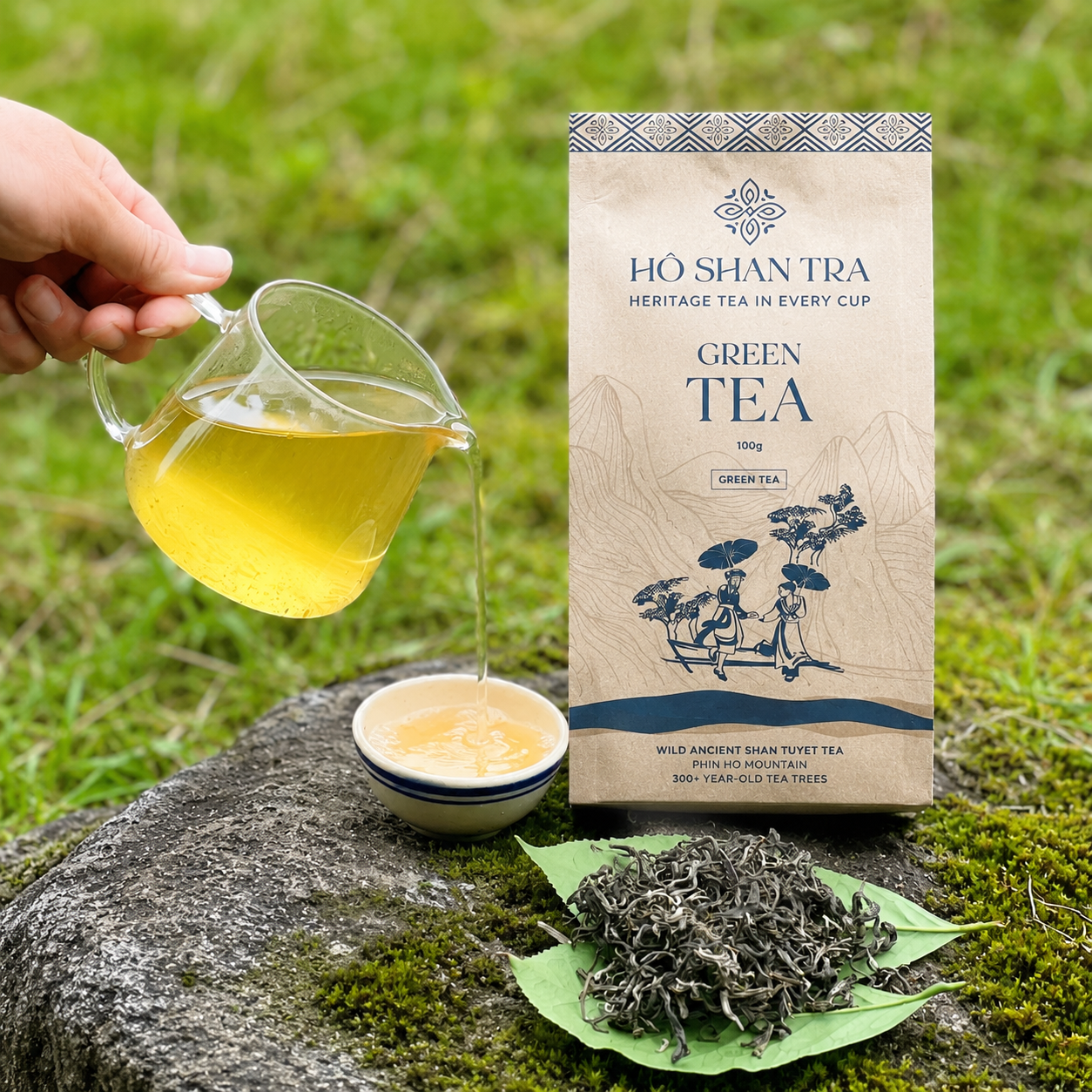 Ancient Snow Shan Green Tea